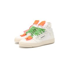 Кожаные кеды Off-Court Off-White