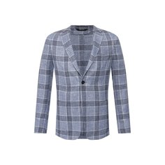 Пиджак из смеси льна и шелка Z Zegna