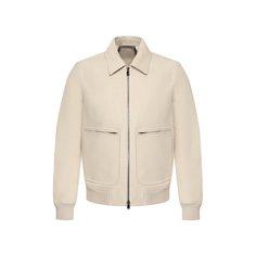 Кожаный бомбер Corneliani