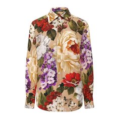 Шелковая блузка Dolce & Gabbana