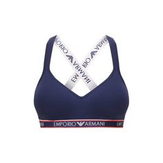 Хлопковый бюстгальтер Emporio Armani