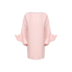 Платье из смеси шерсти и шелка Valentino