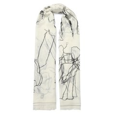 Шерстяной шарф Alexander McQueen