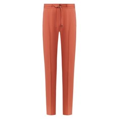 Брюки из смеси хлопка и шелка Corneliani