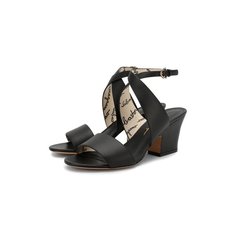 Кожаные босоножки Salvatore Ferragamo