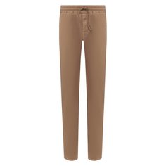 Брюки из смеси хлопка и шелка Corneliani