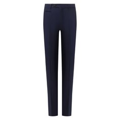 Брюки из смеси шерсти и льна Corneliani