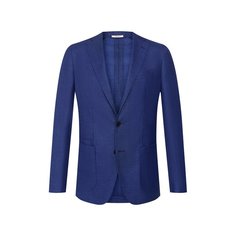 Пиджак из смеси шерсти и шелка Luciano Barbera
