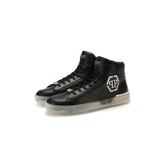 Кожаные кеды Philipp Plein