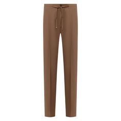 Брюки из смеси хлопка и шелка Corneliani