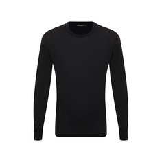 Лонгслив из смеси шелка и хлопка Dolce & Gabbana
