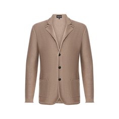 Пиджак из смеси льна и шерсти Giorgio Armani