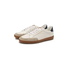 Кожаные кеды Saint Laurent