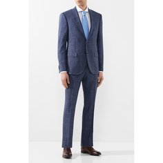 Костюм из смеси шерсти и шелка Corneliani