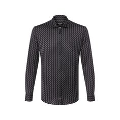 Хлопковая рубашка Giorgio Armani