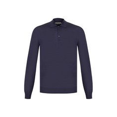 Поло из смеси шерсти и шелка Corneliani