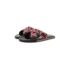 Текстильные шлепанцы Bonks Bally