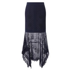 Юбка из вискозы Alexander McQueen