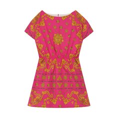 Хлопковое платье Versace