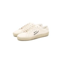 Текстильные кеды Court Classic Saint Laurent