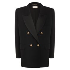 Шерстяной жакет Saint Laurent