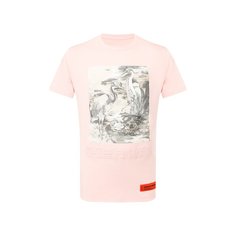 Хлопковая футболка Heron Preston