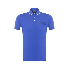 Хлопковое поло Emporio Armani
