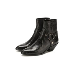 Кожаные ботинки West Saint Laurent