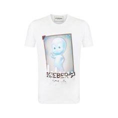 Хлопковая футболка Iceberg