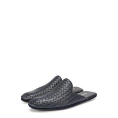 Домашние кожаные туфли с плетением Intrecciato Bottega Veneta