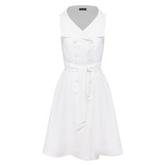 Льняное платье Emporio Armani