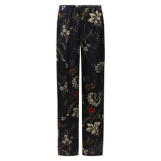 Шелковые брюки Dries Van Noten