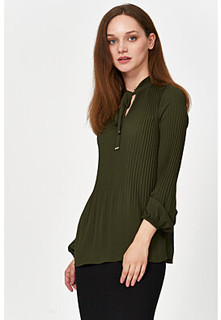 Блузка с плиссировкой S.Oliver