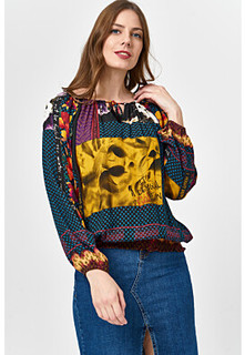 Блузка с принтом Desigual