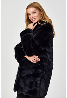 Шуба из меха кролика Virtuale Fur Collection