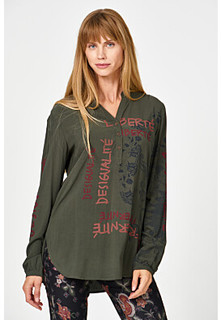 Блузка с принтом Desigual