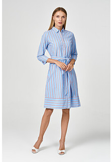 Платье-рубашка с поясом Tom Tailor