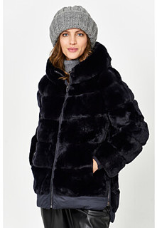 Шуба из меха кролика Virtuale Fur Collection