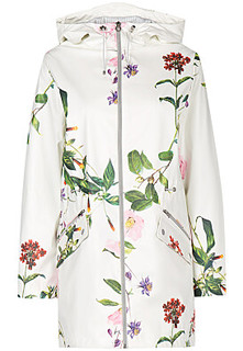 Белая куртка с цветочным принтом S.Oliver