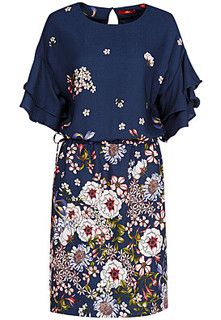 Платье с цветочным принтом S.Oliver
