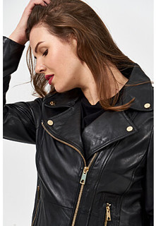 Косуха из натуральной кожи LE Monique