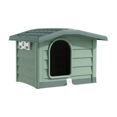 Домик для собаки Bama zoo bungalow зеленая 89x75x62