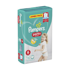 Подгузники-трусики Pampers etrlarge 16+кг 44шт