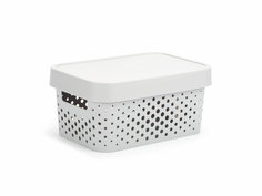 Коробка INFINITY перфорированная с крышкой Curver