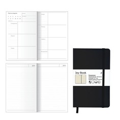 Ежедневник недатированный "JOY BOOK" А5, 136л, ЕКДБ51913601 Канц Эксмо