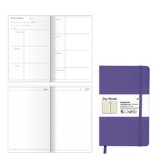 Ежедневник недатированный "JOY BOOK" А5, 136л, ЕКДБ51913603 Канц Эксмо