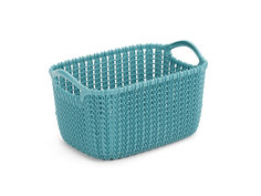 Корзина для вещей Curver Knit xs 03675-X65-00 Бирюзовый