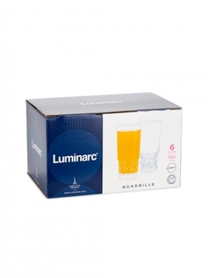Набор стаканов Luminarc, Quadrille P4789