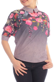 Блуза женская Lamiavita ЛА-В321-1(02) серая 56 RU