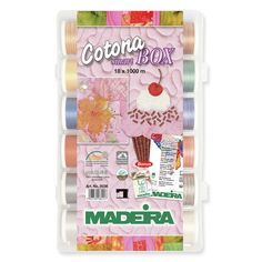 Набор ниток MADEIRA Cotona 18 x 1000 м 8036